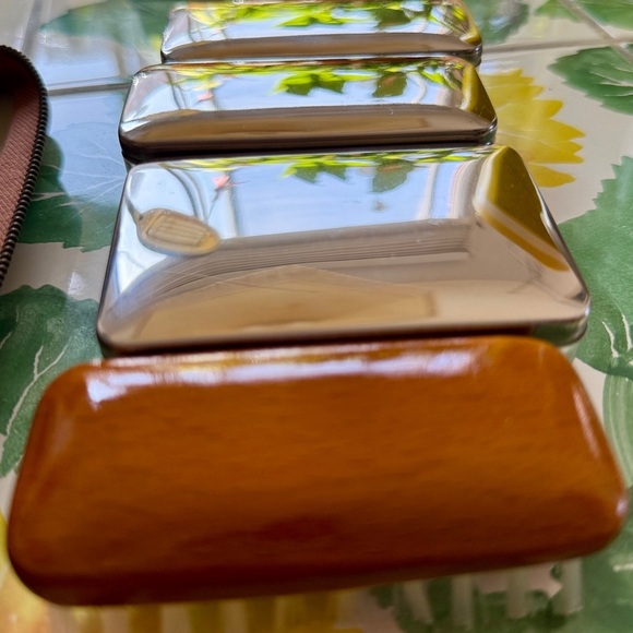 Vintage Leather Grooming Kit made in West Germany - Picture 7 of 12